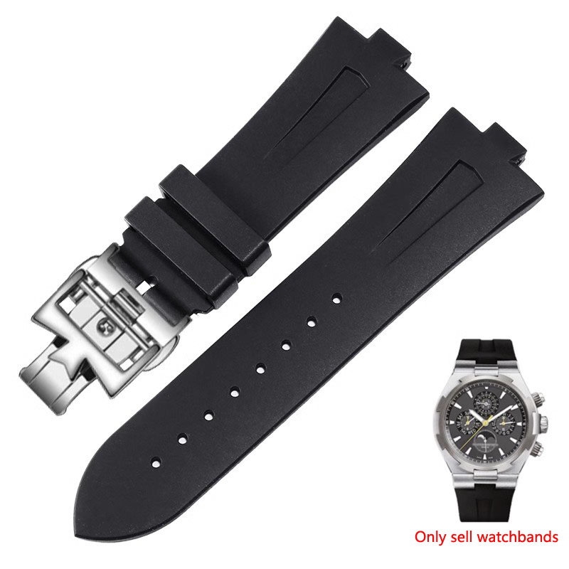 Luxury Watch Constantine - นาฬิกาซิลิโคนคุณภาพสูงสําหรับ Vacheron Constantin Overseas VC 47450