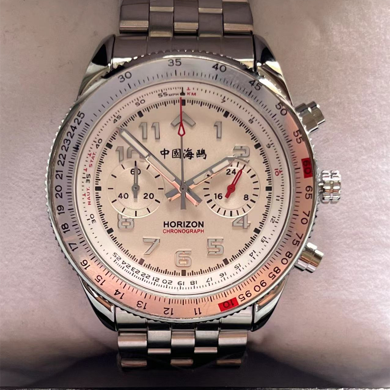 Luxury Watch From China - นกนางนวล 1963 นาฬิกานักบินทหารสำหรับผู้ชายที่ได้รับแรงบันดาลใจจากการบินของจีน 42 มม. ควอตซ์โครโนกราฟกันน้ำคอลเลกชันใหม่สไตล์ที่ไม่ซ้ำใคร