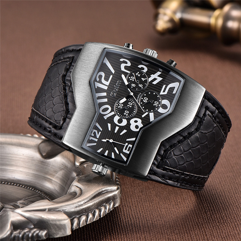 Oulm HP1220นาฬิกาควอตซ์ชายกลาง - Luxury Watch Zone บทวิจารณ์และราคา