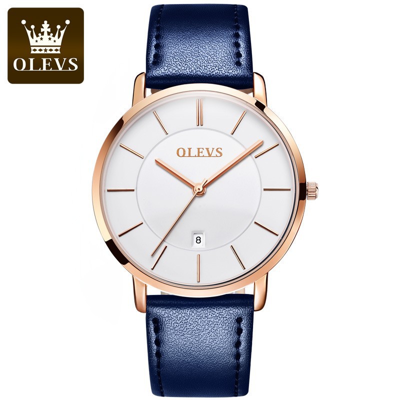 OLEVS นาฬิกาแฟชั่นบางเฉียบแบรน - Luxury Watch Strap บทวิจารณ์และราคา
