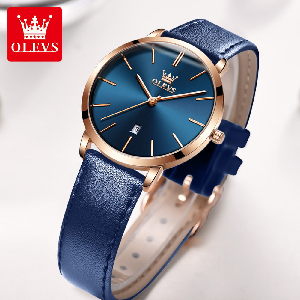 OLEVS นาฬิกาแฟชั่นบางเฉียบแบรน - Luxury Watch Strap บทวิจารณ์และราคา