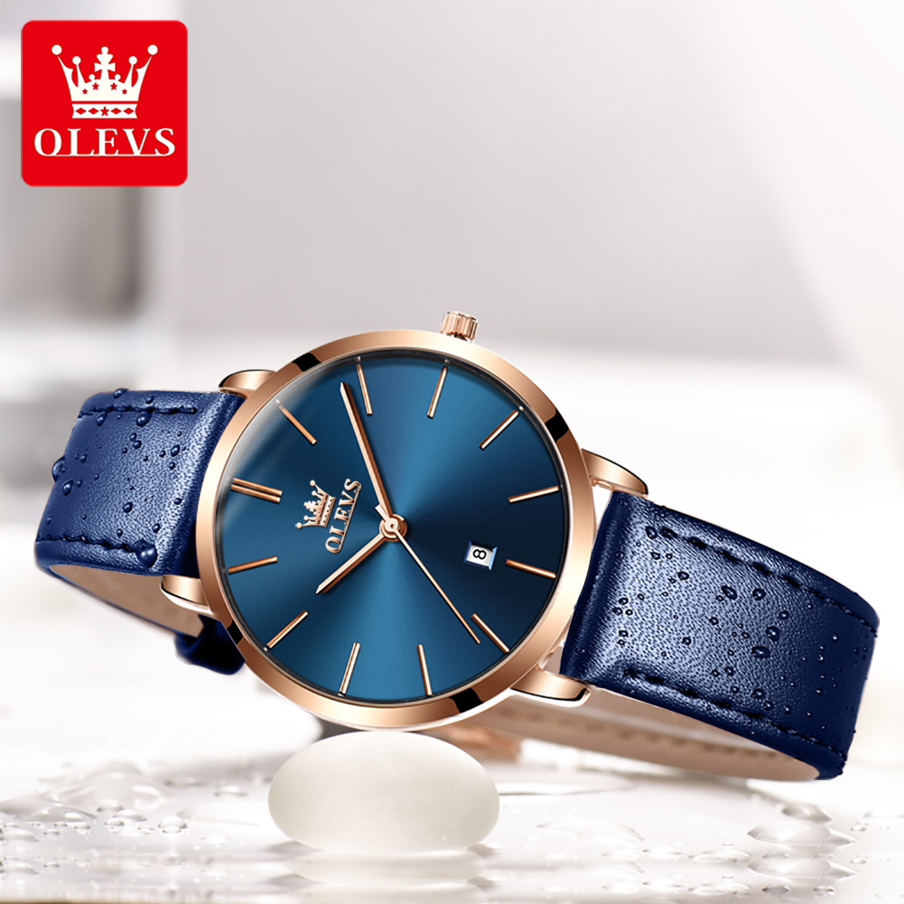 OLEVS นาฬิกาแฟชั่นบางเฉียบแบรน - Luxury Watch Strap บทวิจารณ์และราคา