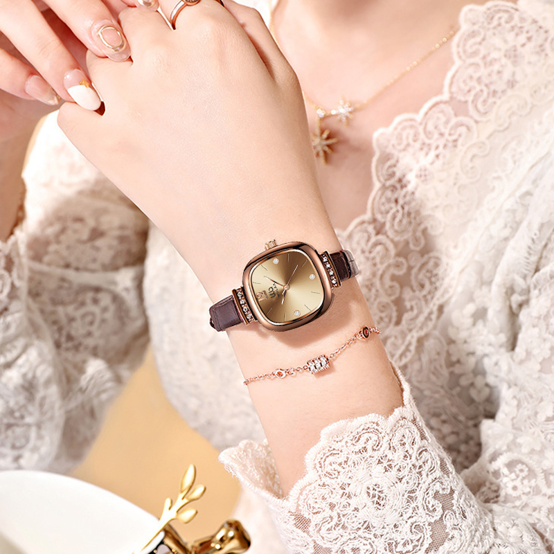นาฬิกาข้อมือผู้หญิงสีโรสโกลด์ท - Luxury Watch Vintage บทวิจารณ์และราคา