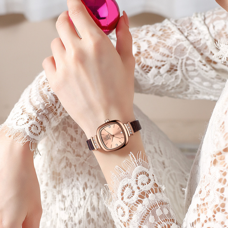 นาฬิกาข้อมือผู้หญิงสีโรสโกลด์ท - Luxury Watch Vintage บทวิจารณ์และราคา