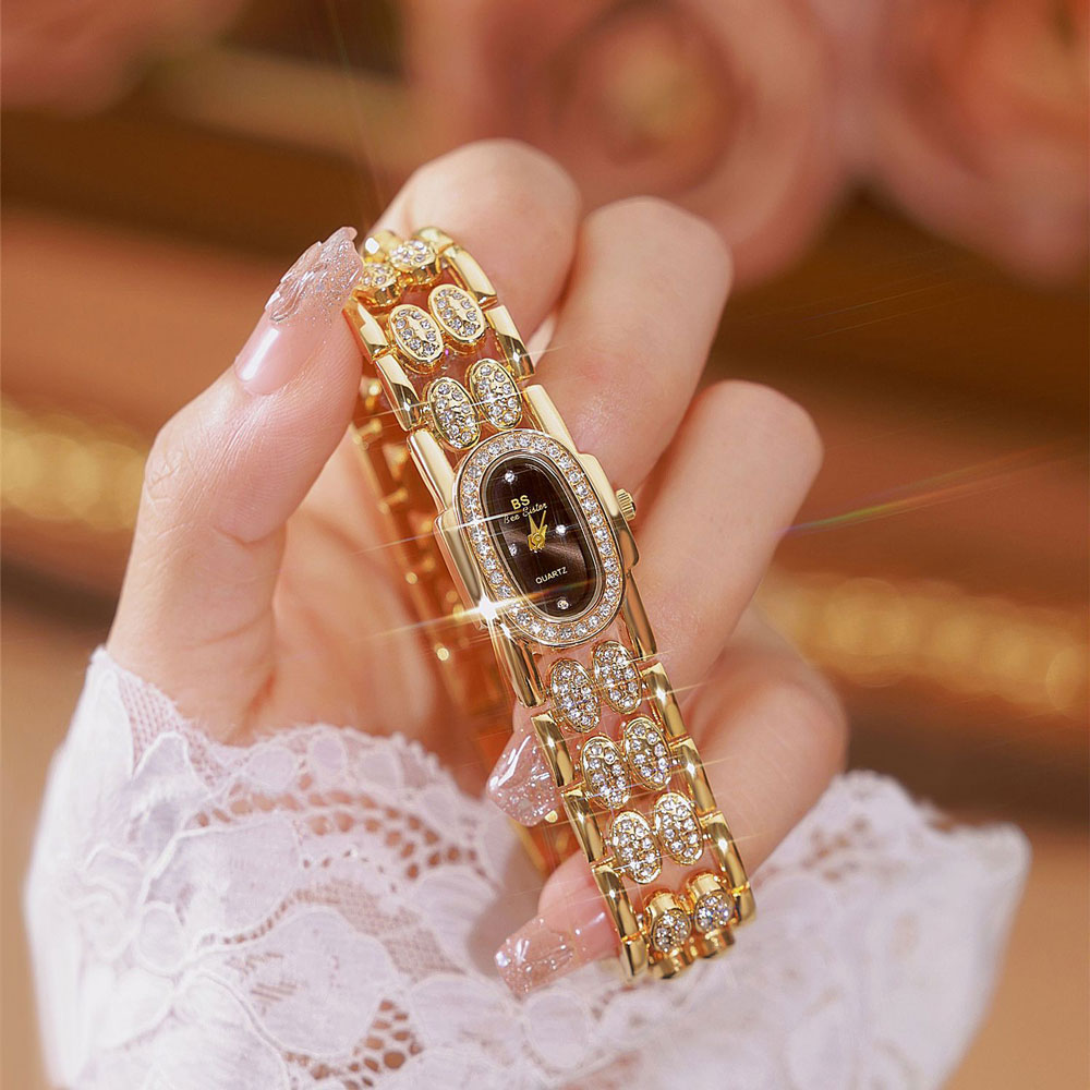 นาฬิกาแฟชั่นสร้อยข้อมือทองสแตน - Luxury Watch Vintage บทวิจารณ์และราคา