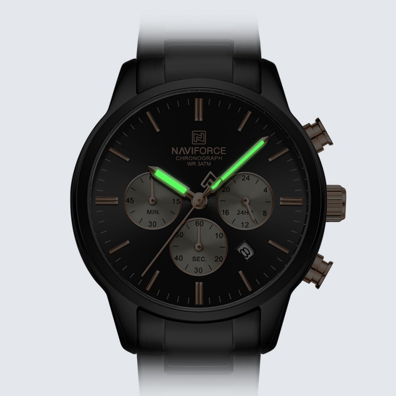 นาฬิกาข้อมือผู้ชาย NAVIFORCE ร - Luxury Watch Strap บทวิจารณ์และราคา