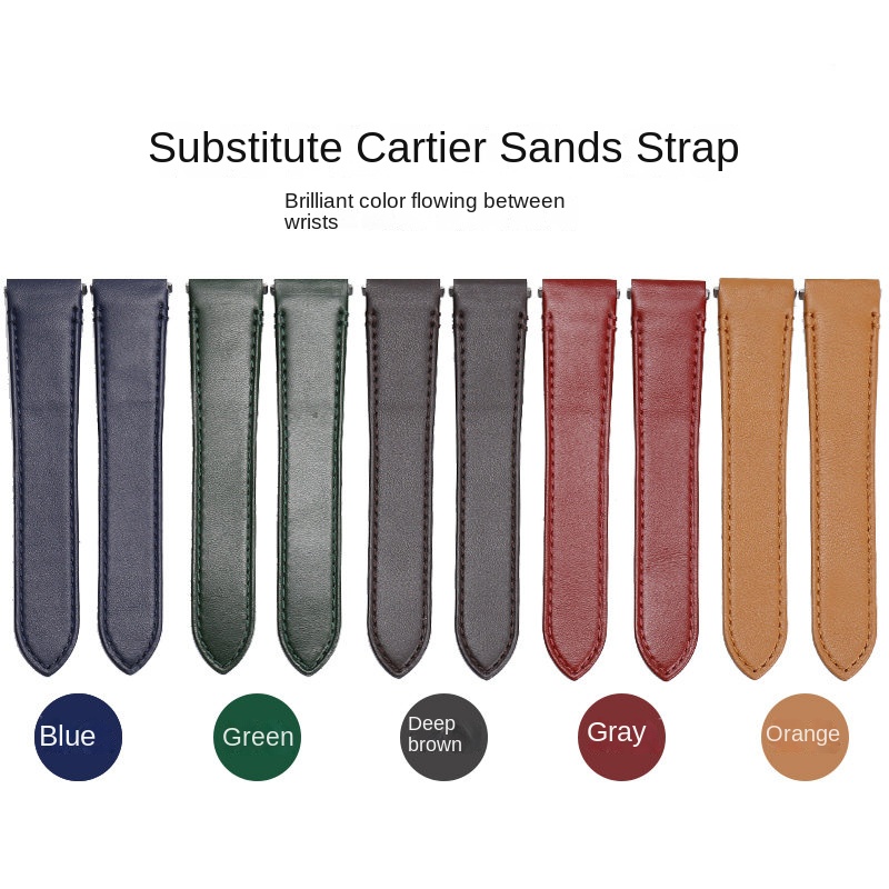 21 มม. 19 มม. สายนาฬิกาหนังวัว - Luxury Watch Cartier บทวิจารณ์และราคา
