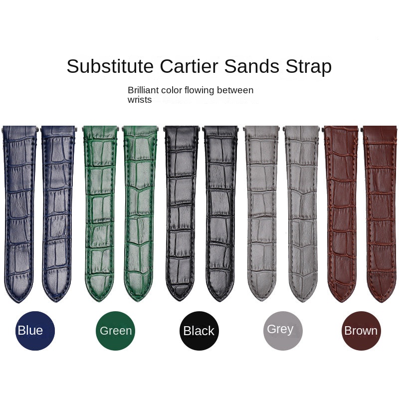 21 มม. 19 มม. สายนาฬิกาหนังวัว - Luxury Watch Cartier บทวิจารณ์และราคา