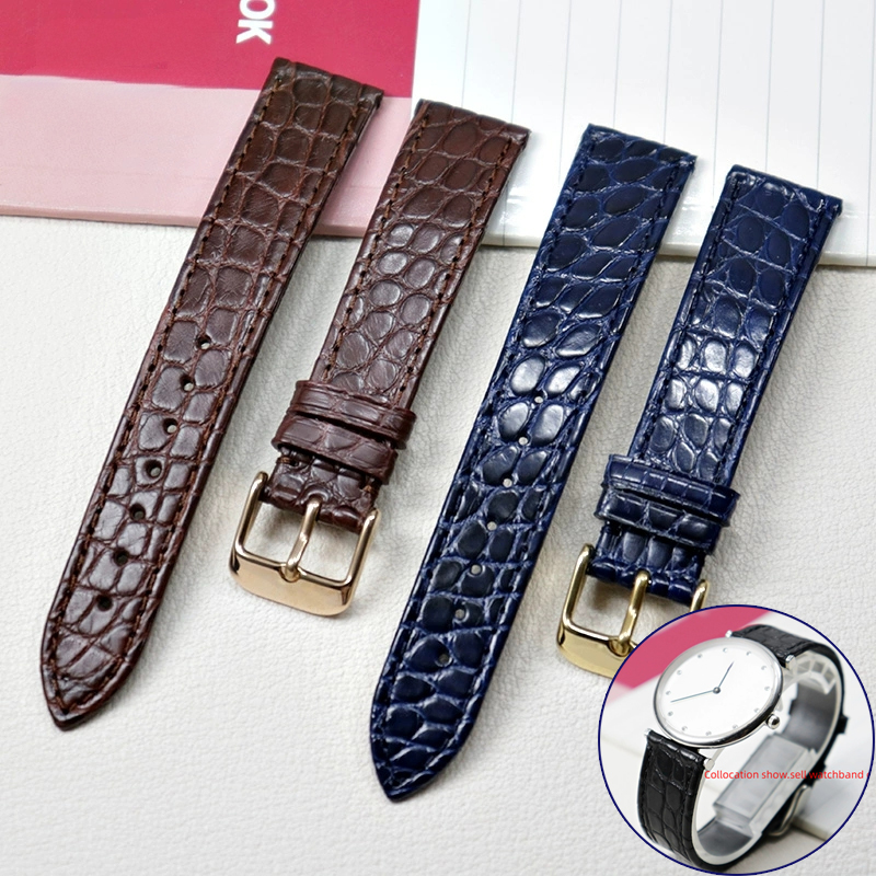 จระเข้บางสายหนังแท้สําหรับ Lon - Luxury Watch Cartier บทวิจารณ์และราคา