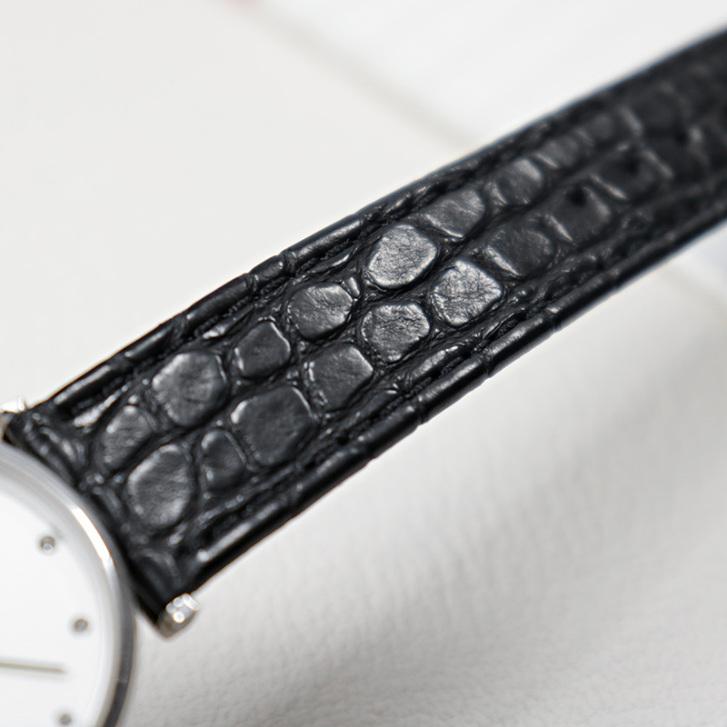 จระเข้บางสายหนังแท้สําหรับ Lon - Luxury Watch Cartier บทวิจารณ์และราคา