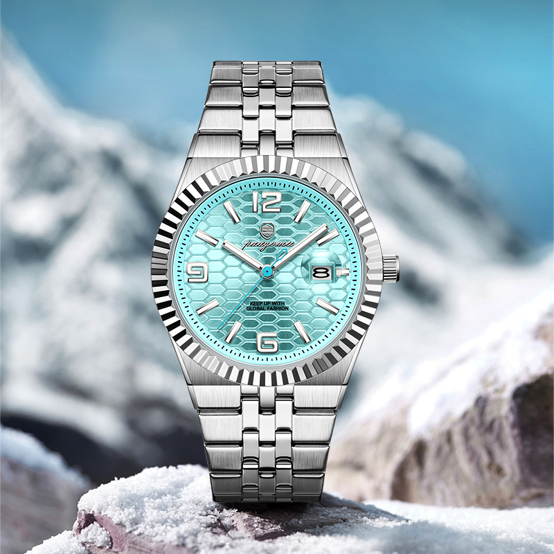 นาฬิกาควอตซ์ลายรังผึ้งสำหรับผู - Luxury Watch Zone บทวิจารณ์และราคา
