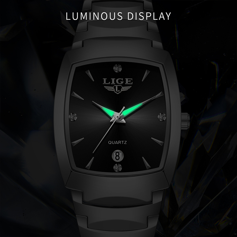 LIGE นาฬิกาผู้หญิงธุรกิจหรูหรา - Luxury Watch Quartz บทวิจารณ์และราคา