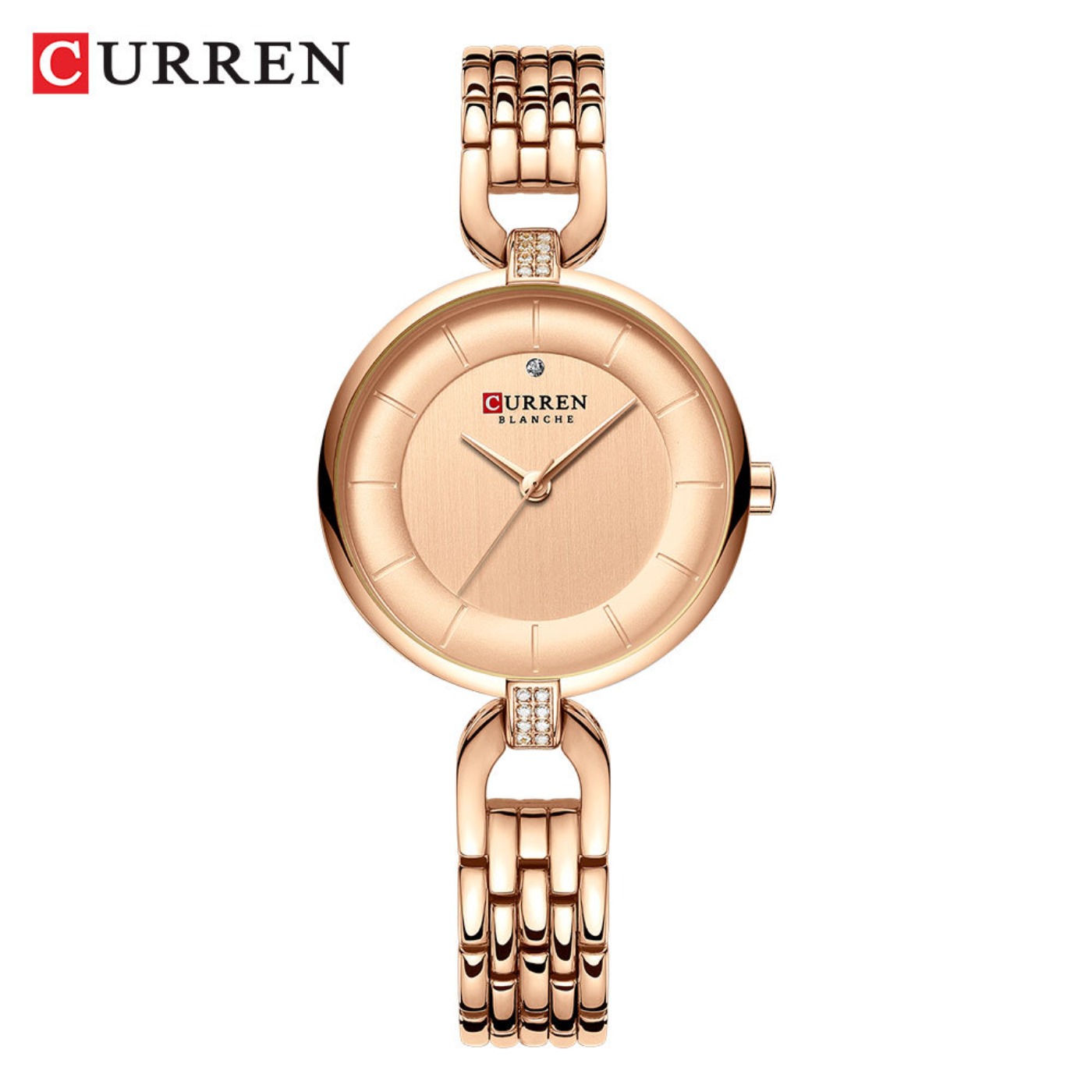 นาฬิกาผู้หญิง CURREN แบรนด์หรู - Luxury Watch Quartz บทวิจารณ์และราคา