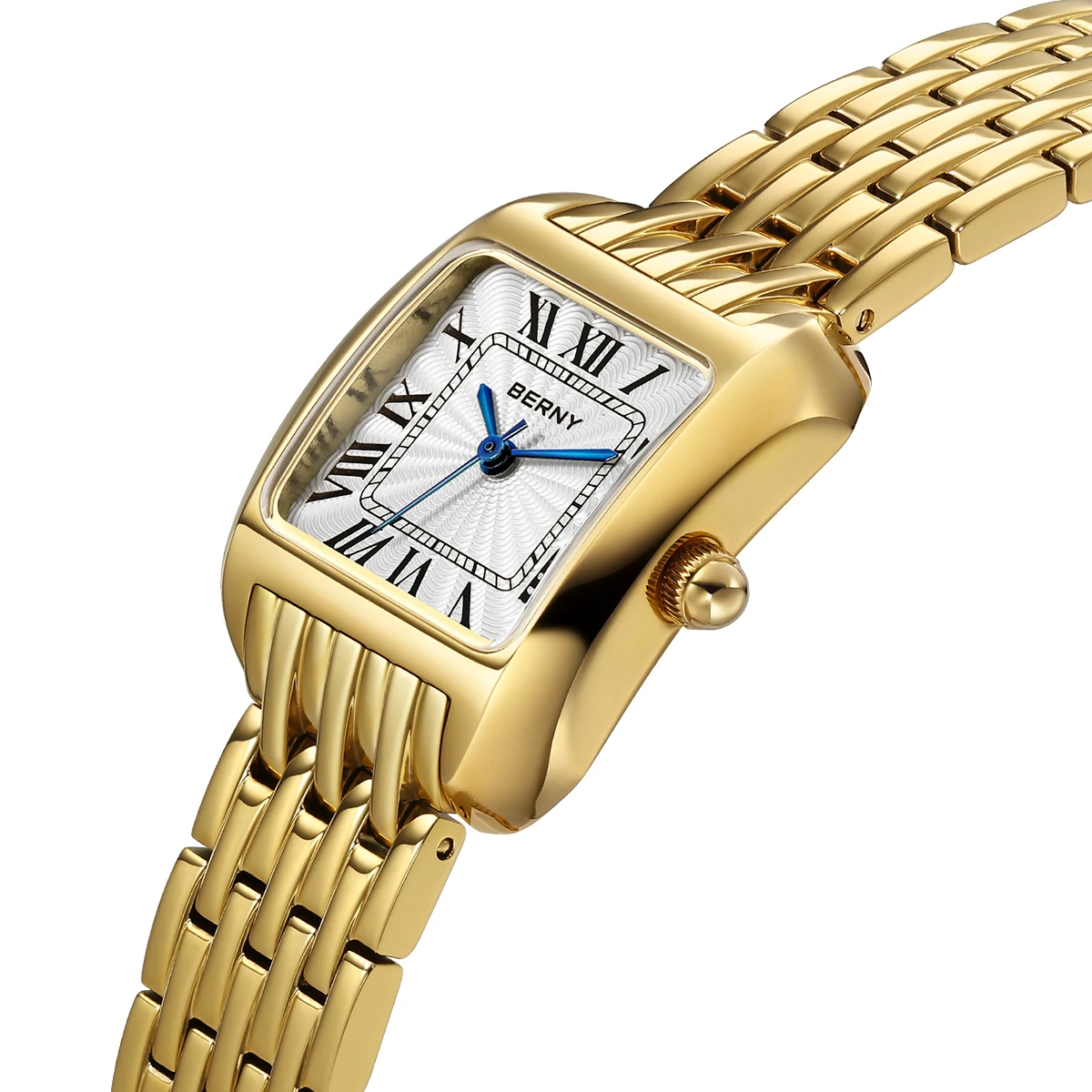 BERNY นาฬิกาสีทองทรงสี่เหลี่ยม - Luxury Watch Cartier บทวิจารณ์และราคา